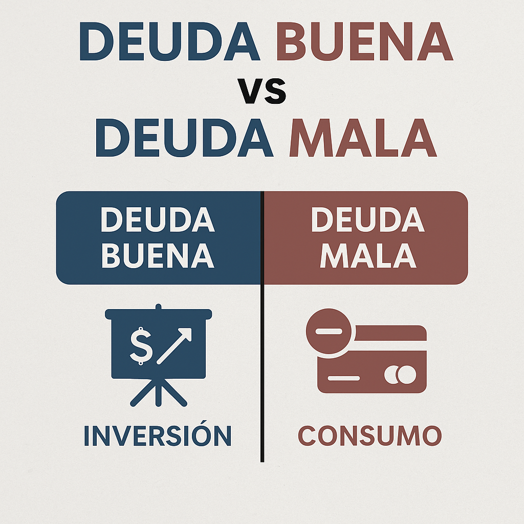 Deuda buena vs deuda mala