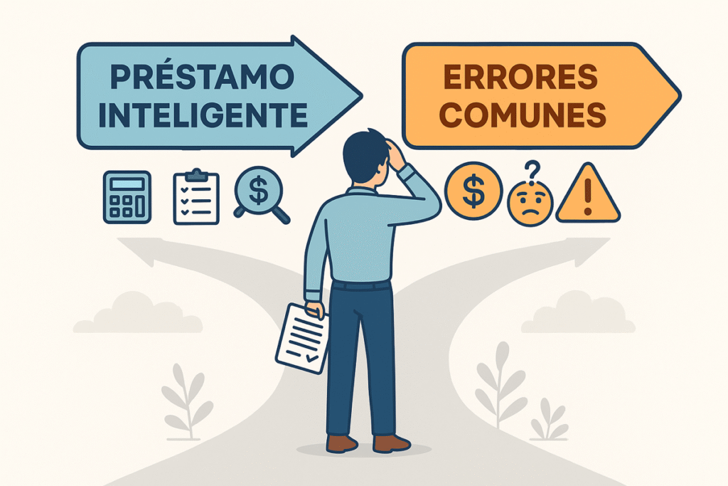 errores al pedir un préstamo personal