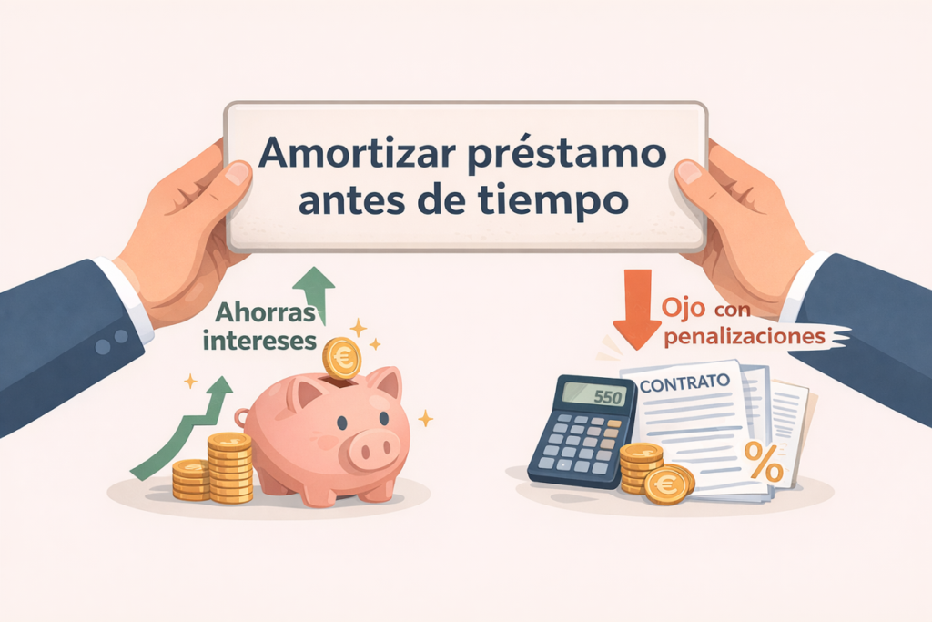 ¿Merece la pena amortizar anticipadamente un préstamo? Ventajas, condiciones y errores a evitar